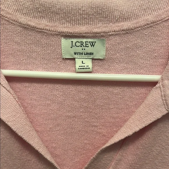 J. Crew Pink Short Sleeve Sweater - Picture 2 of 6